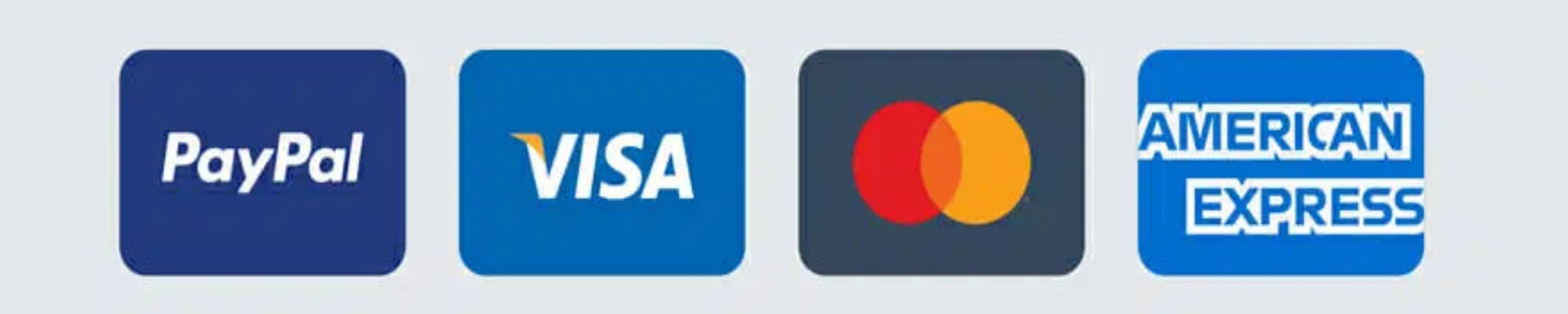 Acceptable payment gateways